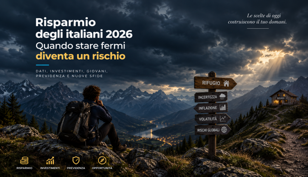 Risparmio degli italiani 2026: quando essere troppo prudenti diventa un rischio